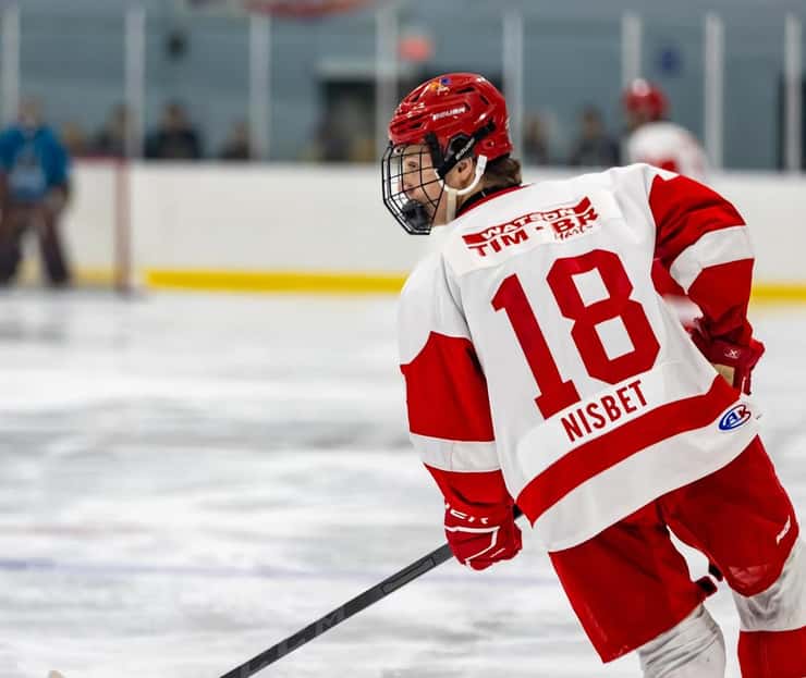 Dane Nisbet of the Mooretown Flags (Photo courtesy of Mooretown Flags)