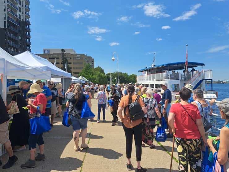 Sarnia seniors cruise. June 29, 2026. (Photo by Natalia Vega)