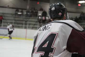 Chatham Maroons forward Josh King. March 5, 2017. (Photo by Matt Weverink)
