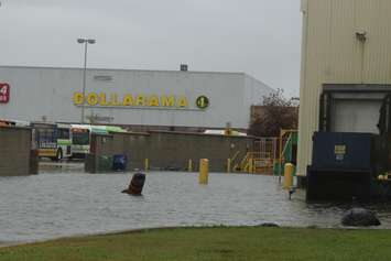 Heavy rain in Windsor-Essex caused flooding across many roadways in the region, also affecting homes and businesses on September 29, 2016. (Photo by Ricardo Veneza)