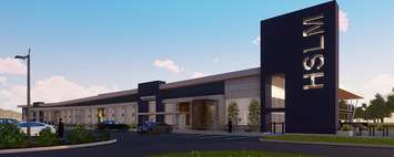 Artist rendering of the proposed new Humane Society London and Middlesex shelter at 1414 Dundas St. Photo courtesy of the Humane Society London and Middlesex.
