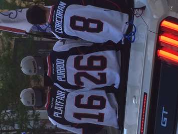 The Windsor Spitfires were greeted by hundreds of fans during the team's Mastercard Memorial Cup championship parade, May 31, 2017. (Photo courtesy of Colin Botten)