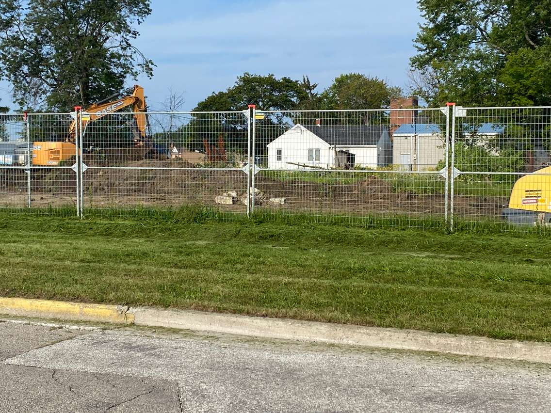 The site of the future St. Clair Medical Centre in Corunna. August 8, 2023 Blackburn Media photo.