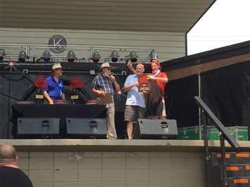 Rib lovers took to Tecumseh Park for Ribfest in Chatham, July 5, 2015. (Photo by the Blackburn Radio Summer Patrol)
