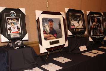 A silent auction was part of the Windsor-Essex County Sports Hall of Fame 2015 induction ceremony on October 22, 2015. (Photo by Ricardo Veneza)