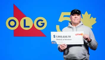 (Photo of Denis Duperron courtesy of the Ontario Lottery and Gaming Corporation)