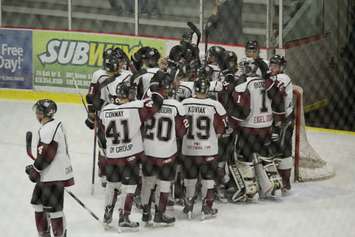 The Chatham Maroons take on the St. Thomas Stars, March 3, 2016. (Photo by Matt Weverink)