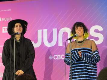 Milk & Bone at the 2019 Juno Gala Dinner and Awards at the London Convention Centre, March 16, 2019. (Photo by Miranda Chant, Blackburn News.)