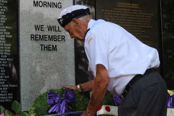 Korean Vets Day Service in Dieppe Gardens in Windsor July 27, 2017.  (Photo by Adelle Loiselle)