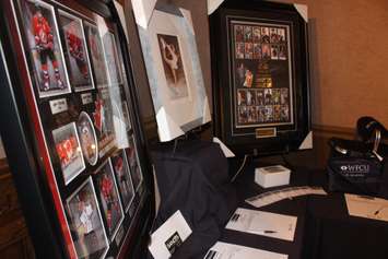 A silent auction was part of the Windsor-Essex County Sports Hall of Fame 2015 induction ceremony on October 22, 2015. (Photo by Ricardo Veneza)