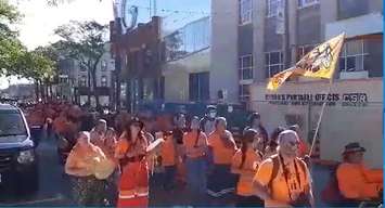 Every Child Matters March in Sarnia, September 30, 2021. Blackburn News photo courtesy of Max Major. 