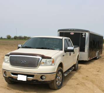 Allegedly stolen items recovered by OPP in Essex on May 12, 2022 (Courtesy OPP)