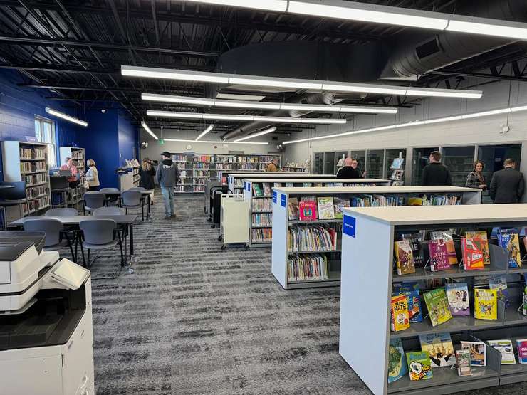 Official opening of Clearwater Library April 9, 2024. Blackburn Media photo by Melanie Irwin. 