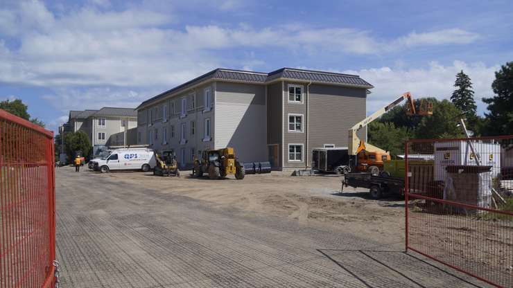 Maxwell Park Place expansion project. August 18, 2025. (Photo by Natalia Vega)