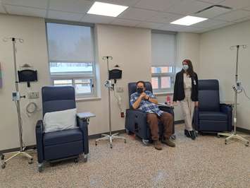 Medical Daycare clinic opening at the Wallaceburg hospital. (Photo by Paul Pedro)