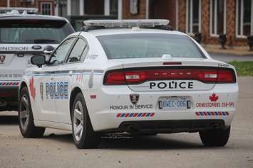 Windsor Police cruiser, May 9, 2019. Photo by Mark Brown/WindsorNewsToday.ca