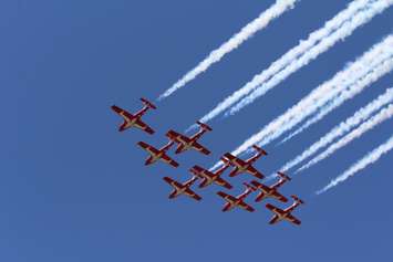 The Canadian Snowbirds file photo by Jake Kislinsky