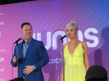 Splash'N Boots at the 2019 Juno Gala Dinner and Awards at the London Convention Centre, March 16, 2019. (Photo by Miranda Chant, Blackburn News)