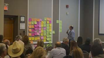 Sarnia-Lambton Energy and Environment Summit at Lambton College. May 17, 2022. (Photo by Natalia Vega)