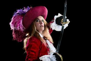 Laura Condlln, Wendy and Peter Pan. Stratford Festival 2024.  Photography by: Ted Belton. 