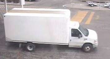 Windsor police provide picture of a van in connection with a suspect  in an identity theft investigation. February 5, 2016