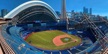 Preparations underway at Rogers Centre for Toronto Blue Jays opening day -  Toronto