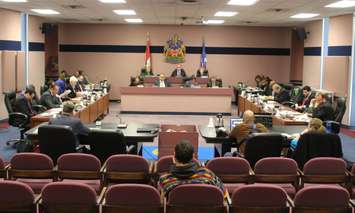 Windsor City Council meets February 22, 2016. (Photo by Maureen Revait)