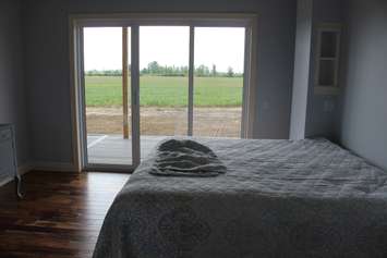 The regions first net-zero home is unveiled in Belle River, August 28, 2015.  (Photo by Jason Viau)