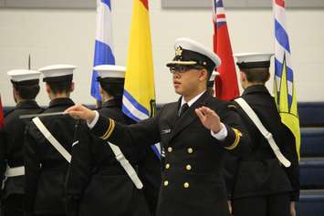 The Royal Canadian Sea Cadet Corps Agamemnon Windsor, Ontario branch seen at the HMCS Hunter building on October 28, 2015. (Photo by Ricardo Veneza)