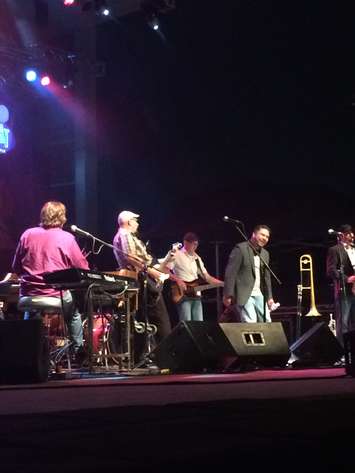 Music performers and music lovers gather at Windsor's Riverfront Festival Plaza for the 21st annual Bluesfest. (Photo by Blackburn Radio's Summer Patrol)