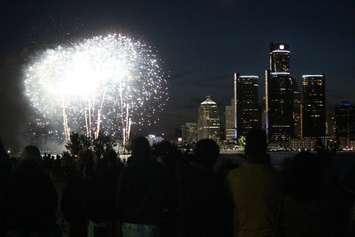 The 60th Ford Fireworks on the Windsor riverfront. Photo by Mark Brown/Blackburn News.