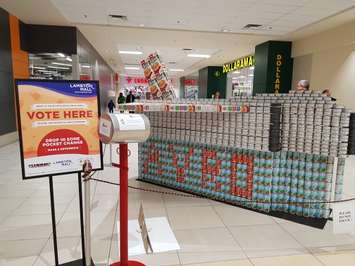 CANstruction 2018. (photo by Stephanie Chaves)