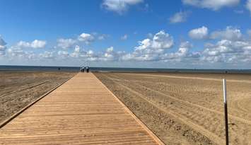 The boardwalk at Seacliff Beach in Leamington. (Provided by the Municipality of Leamington) 