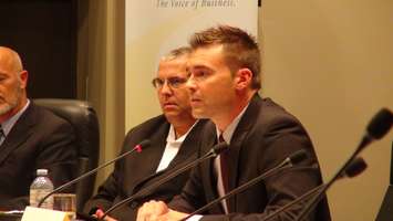 Chatham-Kent-Leamington NDP Candidate Tony Walsh, October 7, 2015 (Photo by Jake Kislinsky)