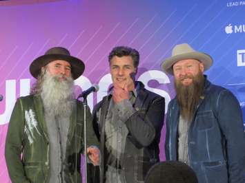 Washboard Union at the 2019 Juno Gala Dinner and Awards at the London Convention Centre, March 16, 2019. (Photo by Miranda Chant, Blackburn News)