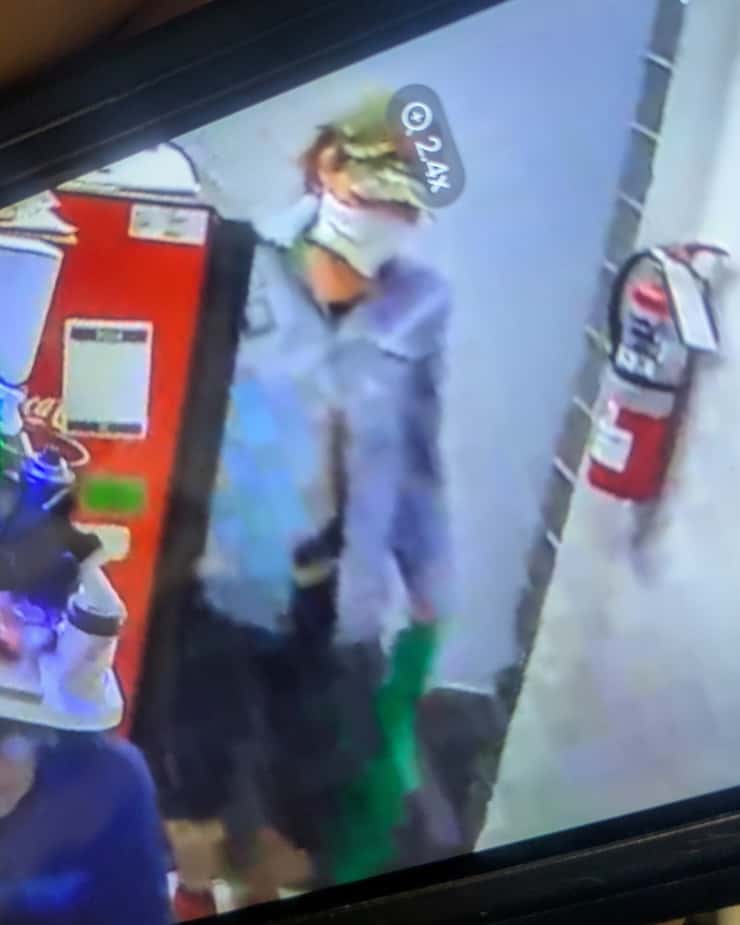 A suspect wanted in a robbery at a Wellington St. business in Sarnia - July 28/26 (Photo courtesy of Sarnia Police Service)