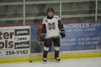 The Chatham Maroons take on the St. Thomas Stars, March 3, 2016. (Photo by Matt Weverink)