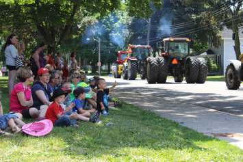 The Ridgetown Tractor Day Parade held on June 10, 2016. (Photo by Ricardo Veneza)