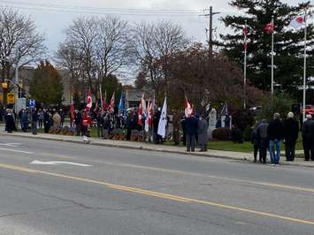 Remembrance Day in Listowel in November of 2021. (Photo by Ryan Drury)