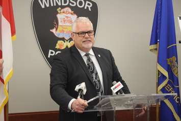 Superintendent Jason Crowley with the Windsor Police Service, April 12, 2022. 