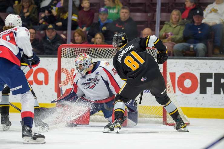 Sarnia Sting host the Windsor Spitfires on Feb. 22/25 (Photo by: Darren Metcalfe Photography)