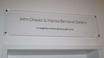 The  John Oravec & Marisa Bernardi Gallery at the Judith and Norman Alix Art Gallery. June 29, 2017 (Photo by Melanie Irwin)