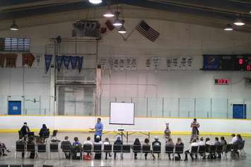 Lambton College's 25th annual pow wow, special educational awareness day. April 7, 2017 BlackburnNews.com photo by Meghan Bond