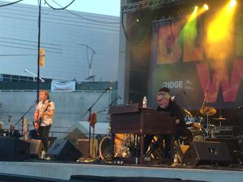 Music performers and music lovers gather at Windsor's Riverfront Festival Plaza for the 21st annual Bluesfest. (Photo by Blackburn Radio's Summer Patrol)