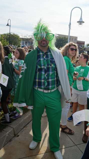 The Franco-Ontarian flag is raised permanently in Sarnia, September 22, 2016 BlackburnNews.com photo by Leeya Morrow.