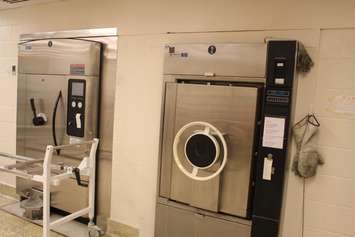 Two autoclaves at Windsor Regional Hospital are pictured on June 23, 2016. (Photo by Ricardo Veneza)