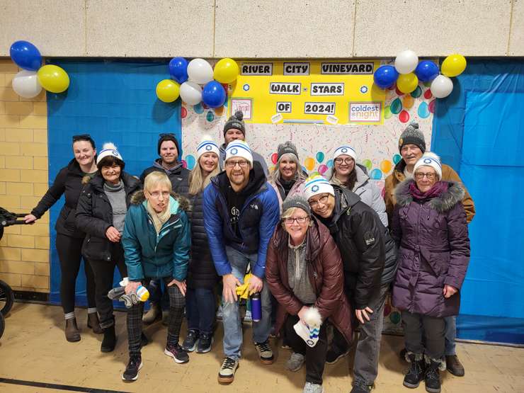 CNOY team in support of River City Vineyard. February 24, 2024 (Photo courtesy of Renee Card)