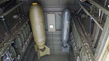 Bombs that would've been dropped from the B-25 