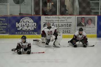 The Chatham Maroons take on the St. Thomas Stars, March 3, 2016. (Photo by Matt Weverink)