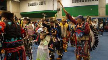 23rd annual Pow Wow held at Lambton College, April 2, 2015 (BlackburnNews.com photo by Melanie Irwin)